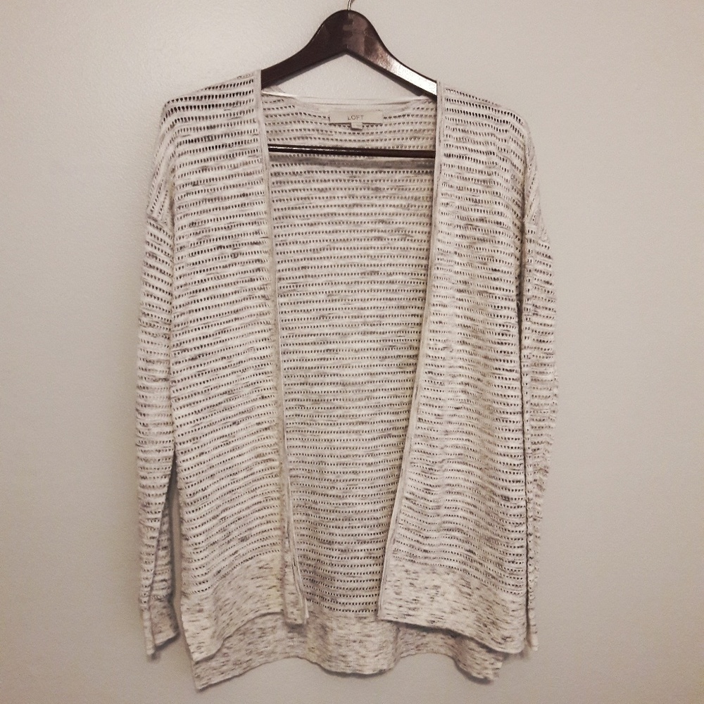 NWOT LOFT Lightweight Cardigan Small